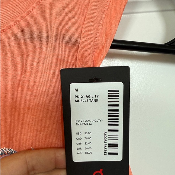 Peloton Women's Coral Muscle Tee - Picture 4 of 8